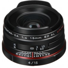 Pentax HD DA 15mm F/4.0 AL Limited Black