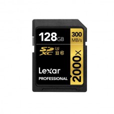 Lexar SDXC 128GB Pro 2000x UHS-II 300MB/s/260MB/s