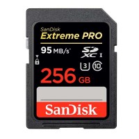 SanDisk SDXC 256GB V30 R170MB/s 4K Extreme Pro  