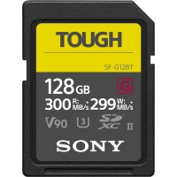 Sony 128GB SDXC Tough G UHS-II U3 V90 R300/W299Mb/s (SF-G128T)
