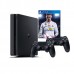 Sony Playstation 4 Slim 1TB с двумя джойстиками + игра FIFA 18